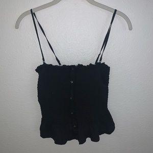 Abercrombie and Fitch Black tank